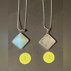 Pyramid Pendant Necklace